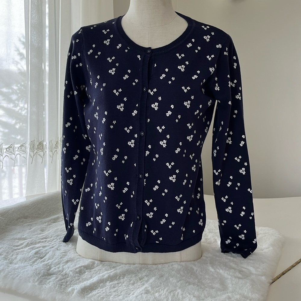 Blue Seven wool blend button down cardigan size 10